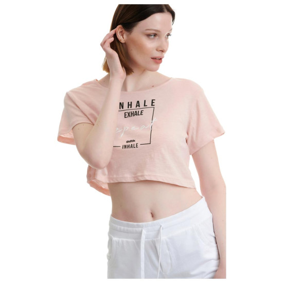 Bodytalk Γυναικεία κοντομάνικη μπλούζα crop